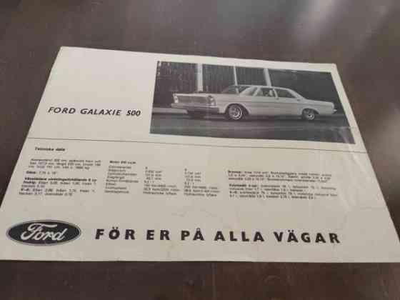 Ford galaxie 500 esite Parkano