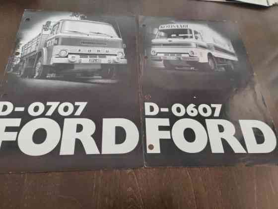 Ford D ja DT esitteet Parkano