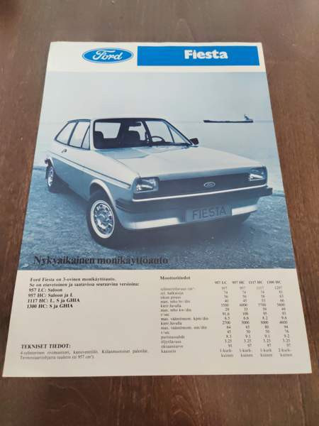 Ford Fiesta esite Parkano - изображение 1