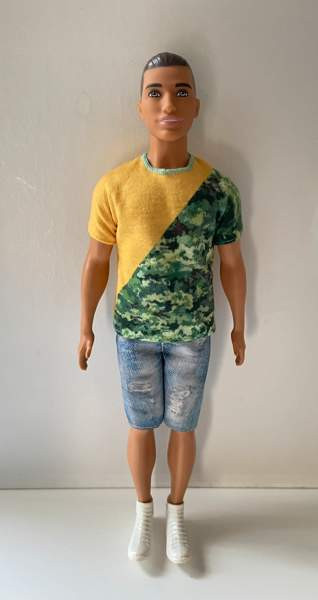 Barbie nukke Ken Fashionistas ( tummahiuksinen ) Turku - photo 1