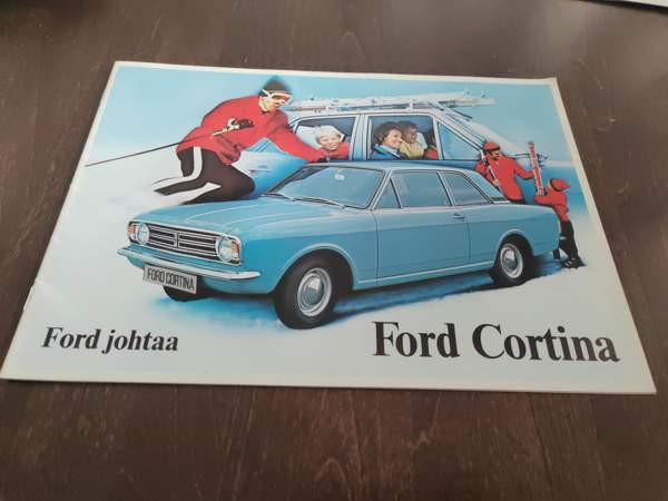 Ford cortina esitevihko Parkano - valokuva 1