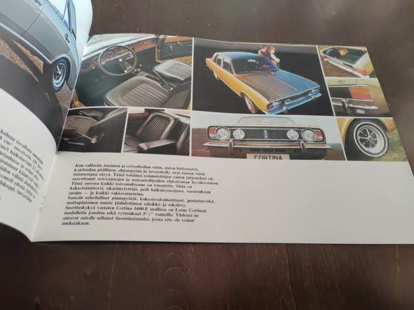 Ford cortina esitevihko Parkano - изображение 2