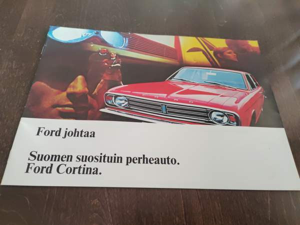 Ford cortina esitevihko Parkano - изображение 1