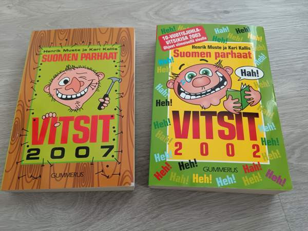 2 kpl Vitsikirjaa Lapua - photo 1