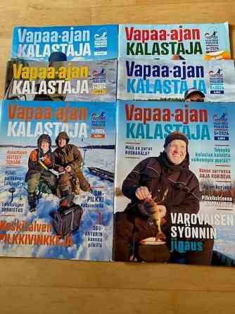Kalastaja lehden vuosikertoja 2022-2024 Riihimäki