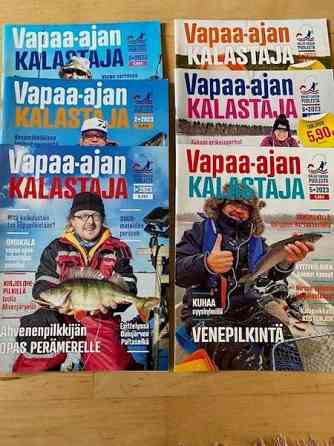 Kalastaja lehden vuosikertoja 2022-2024 Riihimäki
