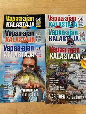 Kalastaja lehden vuosikertoja 2022-2024 Riihimäki - valokuva 3