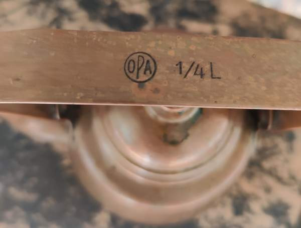 Opa kuparipannu Aura - valokuva 4