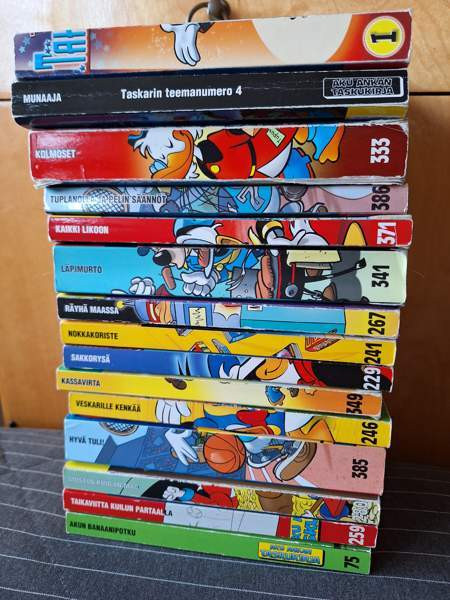 Aku Ankan taskukirjat Tampere – foto 1