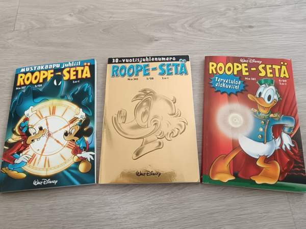 3 kpl Roope setä kirjaa Lapua – foto 1