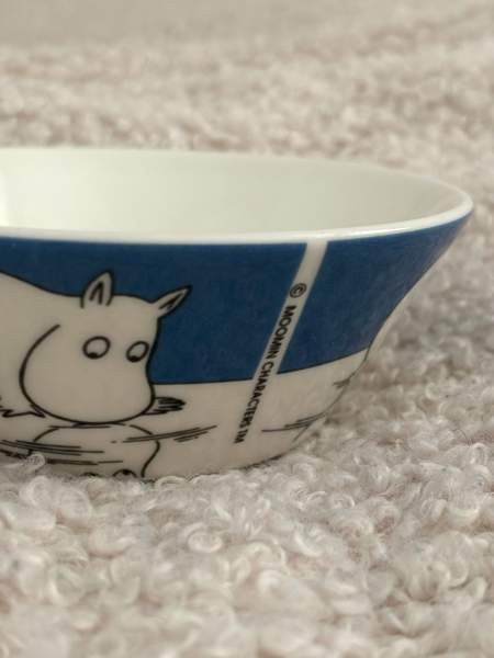 Arabian Muumi astiaston Muumipeikko kulho Helsinki - valokuva 4