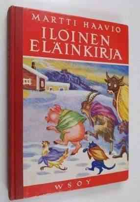 Vanha satukirja: Iloinen eläinkirja Vantaa