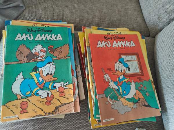 Aku ankka lehdet/Roope Setä taskukirjat Vantaa - photo 4