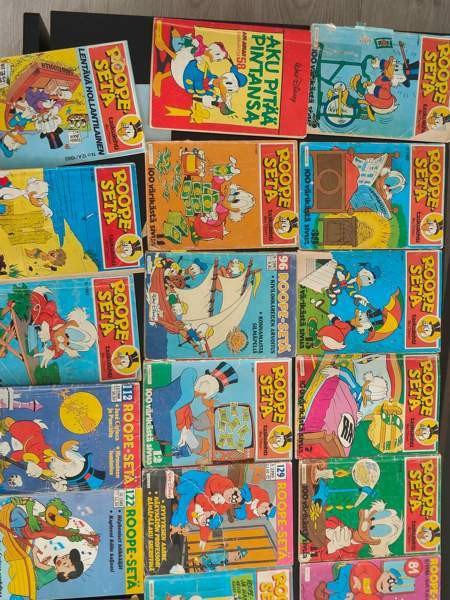 Aku ankka lehdet/Roope Setä taskukirjat Vantaa - photo 1