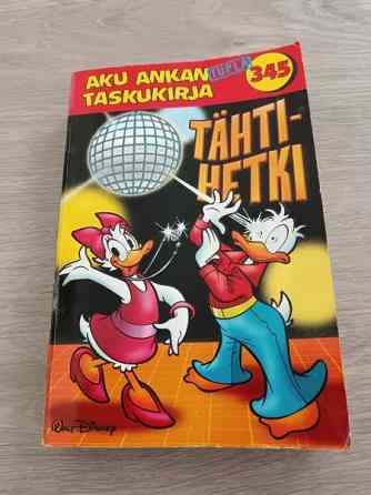Aku Ankka tupla taskukirja Tähti hetki Lapua