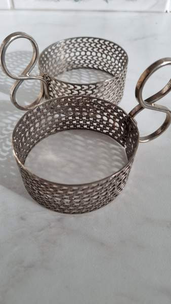 Hopean väriset Tsaikka-lasit 10 kpl Hyvinkää - valokuva 4