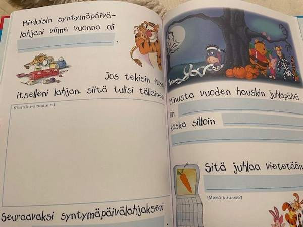 Nalle Puh ja Minä : kokoa kirja itsestäsi Vantaa - valokuva 3