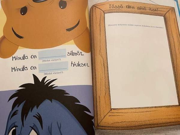 Nalle Puh ja Minä : kokoa kirja itsestäsi Vantaa - valokuva 5