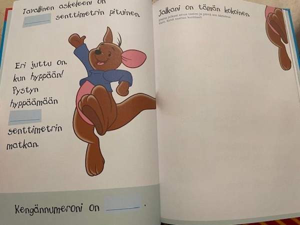 Nalle Puh ja Minä : kokoa kirja itsestäsi Vantaa - valokuva 4