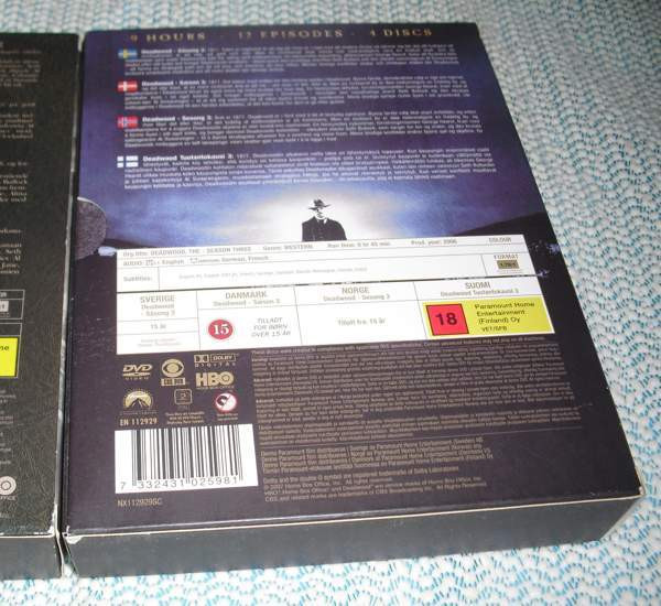 DEADWOOD (KOKO SARJA) DVD Jyvaeskylae - photo 5