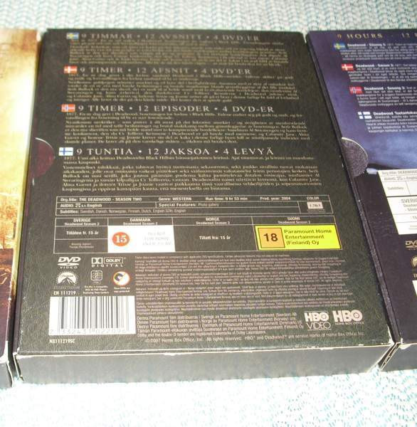 DEADWOOD (KOKO SARJA) DVD Ювяскюля - изображение 4