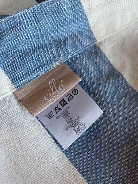 Villa Stockmann raikkaat pellava-puuvillaverhot 2 kpl Helsinki - valokuva 5