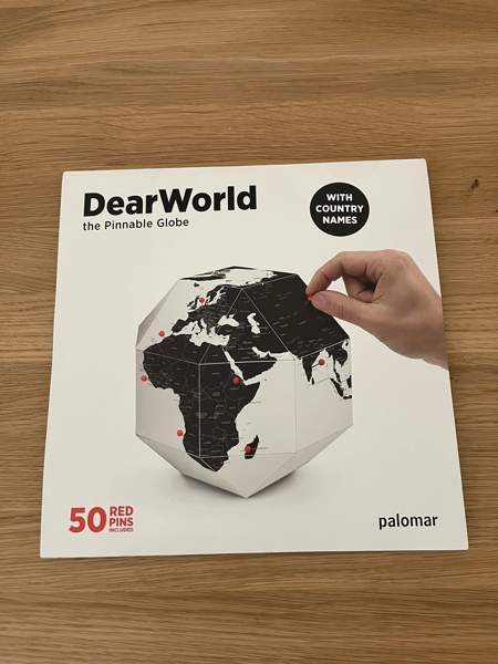 DearWorld the Pinnable Globe - karttapallo Helsinki – foto 1