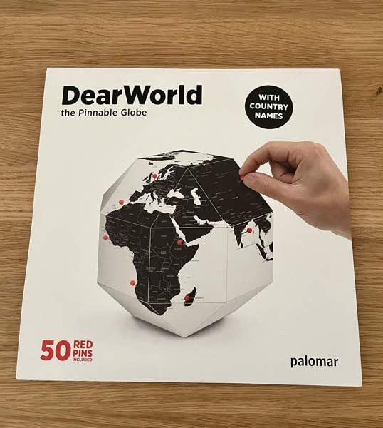 DearWorld the Pinnable Globe - karttapallo Helsinki – foto 3
