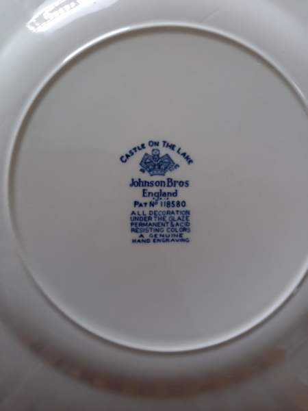 Johnson Bros England, Castle on the lake lautaset 3kpl Nokia – foto 2