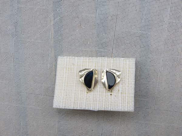 Hopeiset Spektroliitti-korvakorut Vantaa - valokuva 2