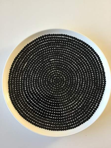 Marimekko Oiva Räsymatto lautasia 25cm 6kpl Вааса - изображение 2