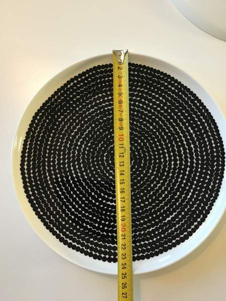 Marimekko Oiva Räsymatto 25cm lautasia 2 kpl Vaasa – foto 5