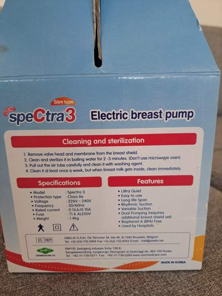 Spectra 3 sähköinen rintapumppu Vantaa – foto 3