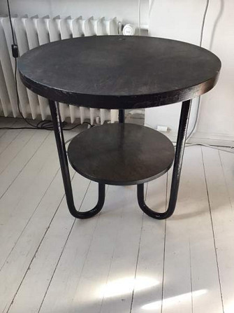 Funkkis pöytä. Aito 1930-luvun Funkis pöytä, sivupöytä, tupakkapöytä. Helsinki - valokuva 5