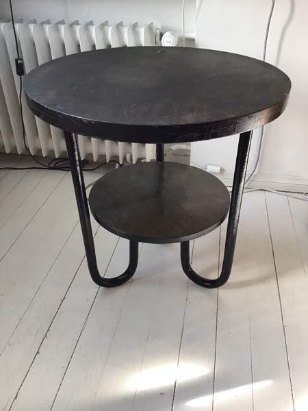 Funkkis pöytä. Aito 1930-luvun Funkis pöytä, sivupöytä, tupakkapöytä. Helsinki - valokuva 5