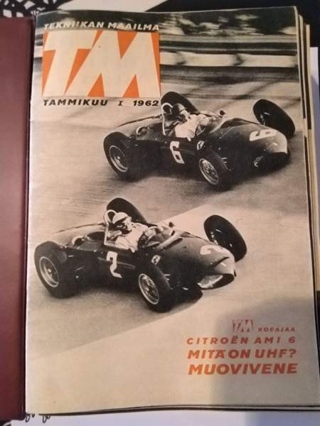TM Tammikuu 1962 - koeajossa Citroen AMI 6. Tornio - valokuva 1