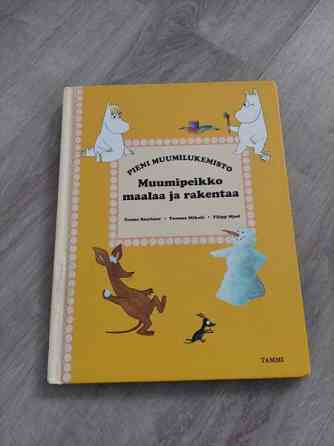 Muumi maalaa ja rakentaa -kirja Muhos