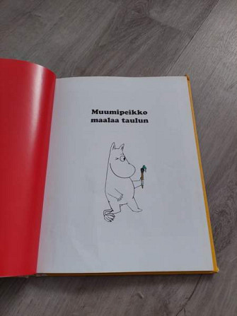 Muumi maalaa ja rakentaa -kirja Muhos – foto 5