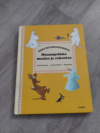 Muumi maalaa ja rakentaa -kirja Muhos – foto 1