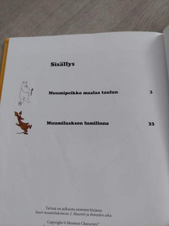 Muumi maalaa ja rakentaa -kirja Muhos – foto 6