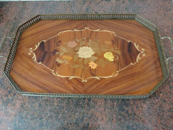 Teak tarjotin Espoo - valokuva 1