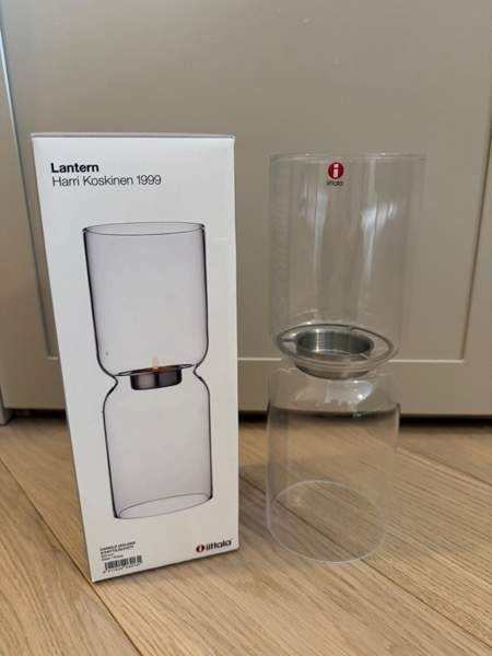 Iittala Lantern kynttilälyhty 250 mm kirkas Tampere – foto 1
