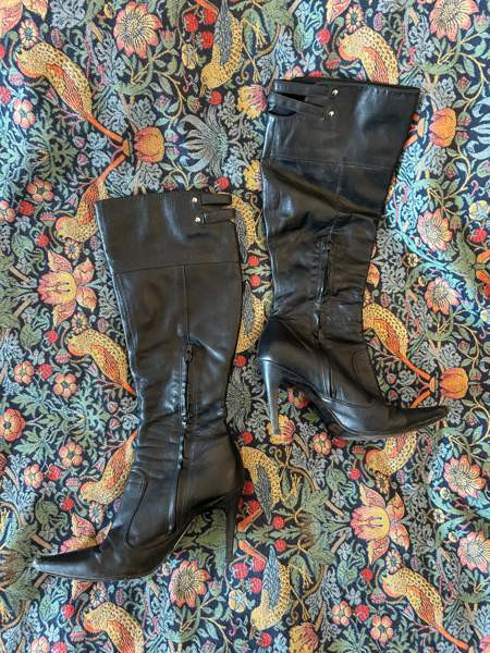 Biancon vintage nahkasaappaat Helsinki - valokuva 2