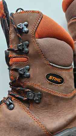 Stihl Dynamic S3 nahkaturvasaappaat Kangasala