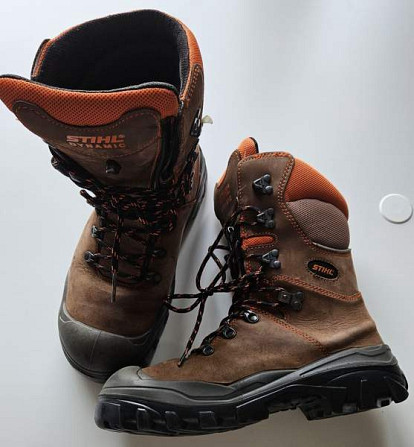 Stihl Dynamic S3 nahkaturvasaappaat Kangasala – foto 3