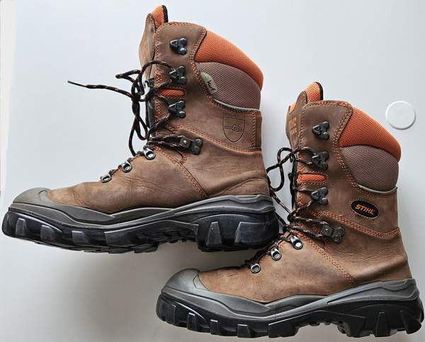 Stihl Dynamic S3 nahkaturvasaappaat Кангасала - изображение 1