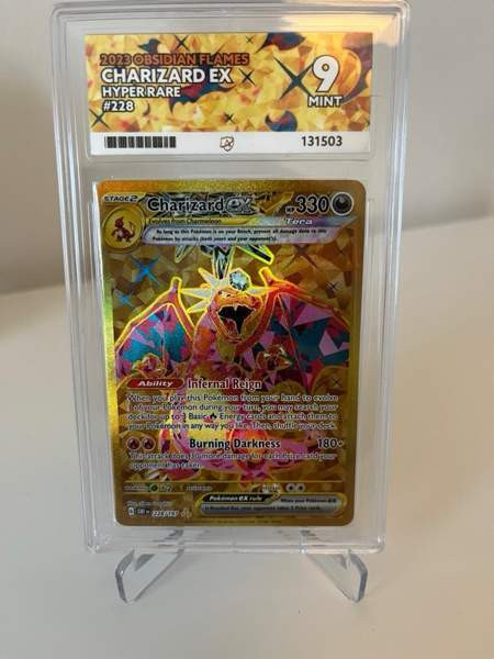 Charizard Ex 228/197  Mint 9 Ilmajoki - valokuva 1
