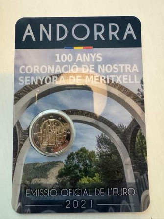 2€ juhlaraha Andorra 2021 Tampere - valokuva 1