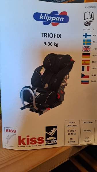 Klippan Triofix turvaistuin Kouvola - valokuva 4