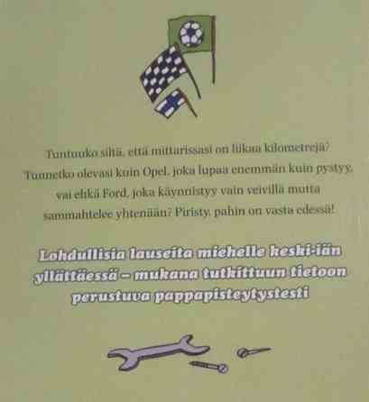 Minäkö keski-ikäinen mies? Espoo